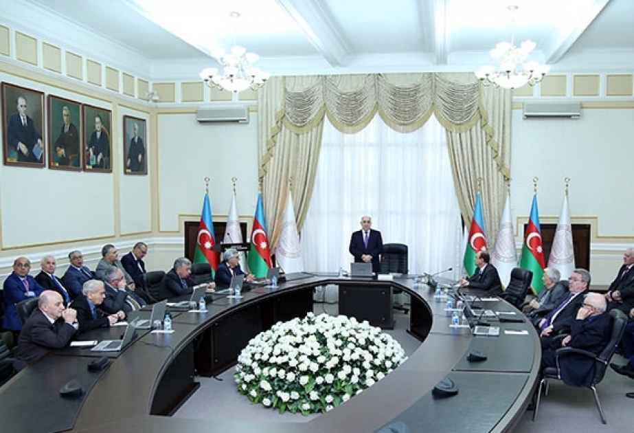 AMEA-nın Fizika-Riyaziyyat və Texnika Elmləri Bölməsinin iclasında prioritet məsələlər müzakirə olunub