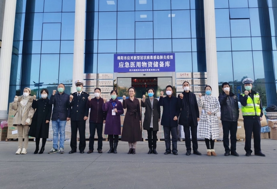 西安和绵阳市民对阿塞拜疆提供的援助表示感谢