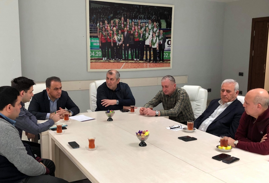 İ.Çaçua: Gürcüstan və Azərbaycan Voleybol federasiyaları uğurla əməkdaşlıq edirlər