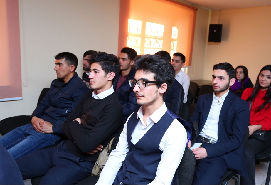 Azərbaycan İlahiyyat İnstitutunun tələbələrinə Fələstin probleminin tarixi haqqında məlumat verilib