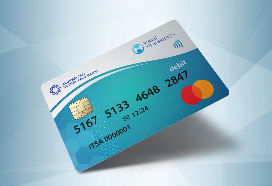 İcbari tibbi sığortanın tətbiq olunduğu tibb müəssisələrində ödənişlərin nağdsız aparılması üçün bank kartı buraxılıb
