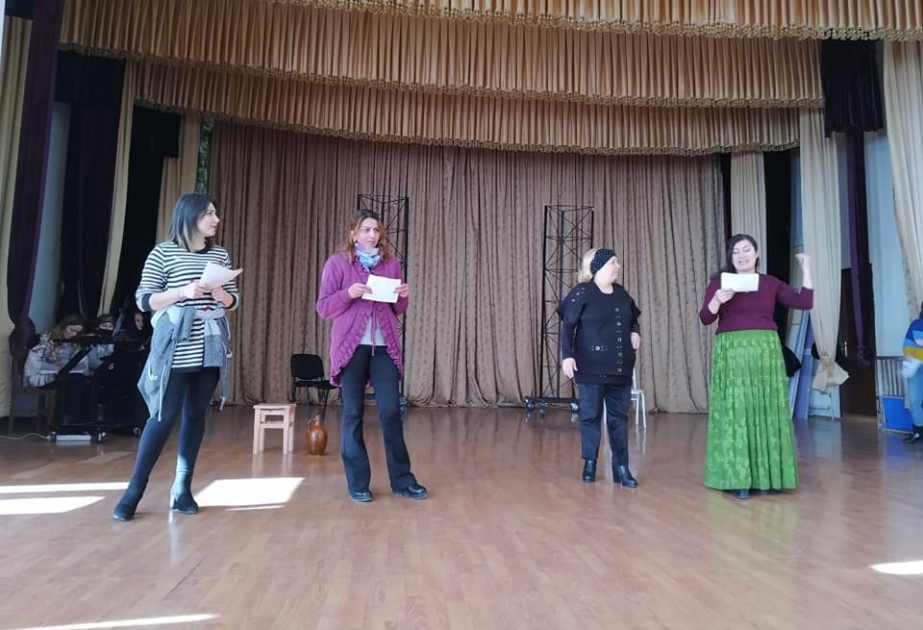 Qusar Dövlət Ləzgi Dram Teatrı ingilis dilində tamaşa təqdim edəcək VİDEO