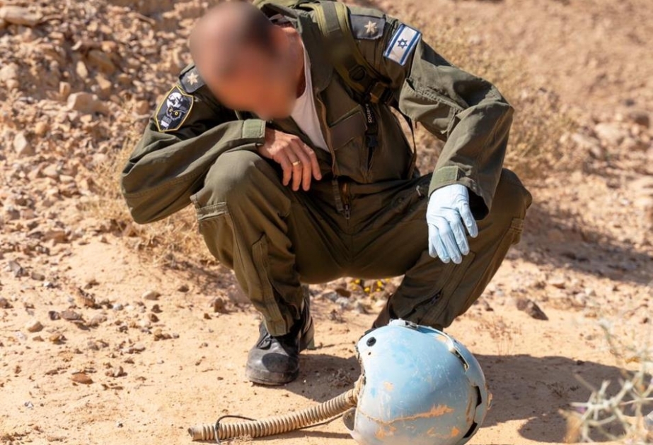 IDF recovers helmet of pilot killed in accident 35 years ago