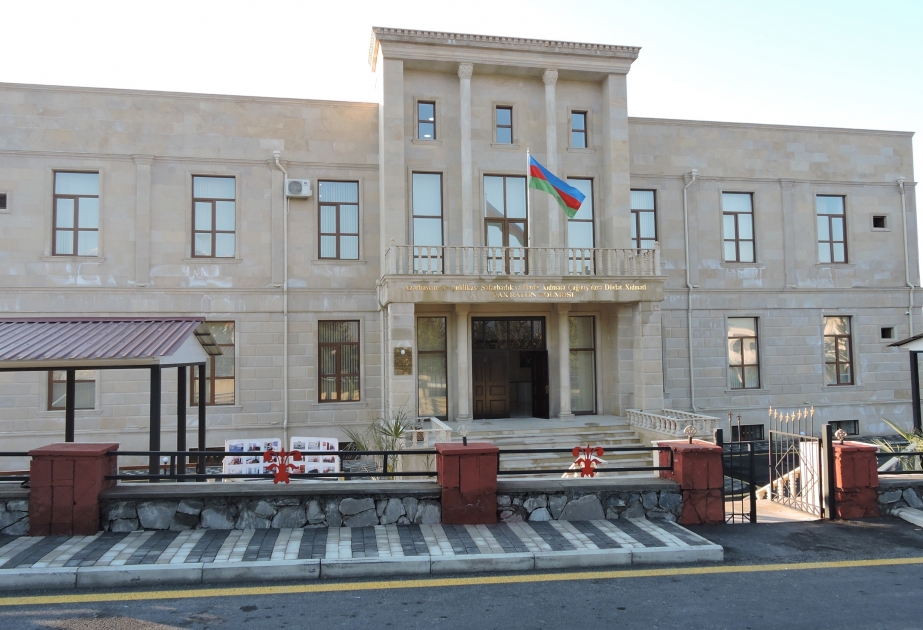 Səfərbərlik və Hərbi Xidmətə Çağırış üzrə Dövlət Xidmətinin Qax və Qəbələ rayonlarında yeni inzibati binaları açılıb