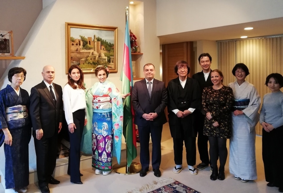 Tokioda “Imegine One World-Kimono Project” layihəsi çərçivəsində Azərbaycan kimonosunun təqdimatı keçirilib VİDEO