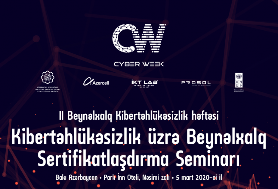 Kibertəhlükəsizlik mütəxəssisləri üçün beynəlxalq seminar və təlimlərə qeydiyyat başlayıb