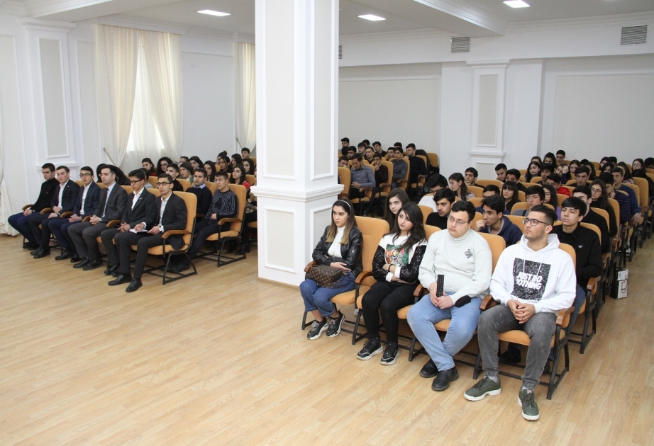Azərbaycan Dövlət Aqrar Universitetində könüllülərlə görüş keçirilib
