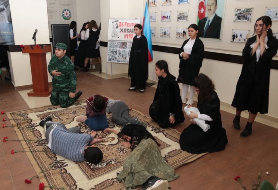 Xocalı faciəsi qurbanlarının xatirəsinə həsr edilən “Unutsaq, unudularıq” adlı tədbir təşkil olunub