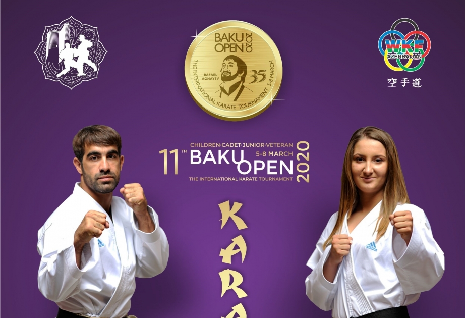 Près de 1000 athlètes disputeront l’Open de Bakou Karaté