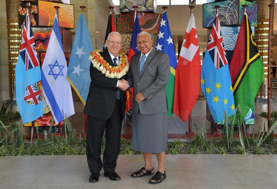 President Rivlin becomes first Israeli leader to attend Pacific Islands Summit
