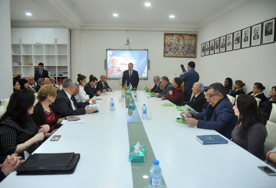 Ədəbiyyat İnstitutunda beynəlxalq konfrans: Əlişir Nəvai ədəbi və elmi irsinin öyrənilməsi  YENİLƏNİB