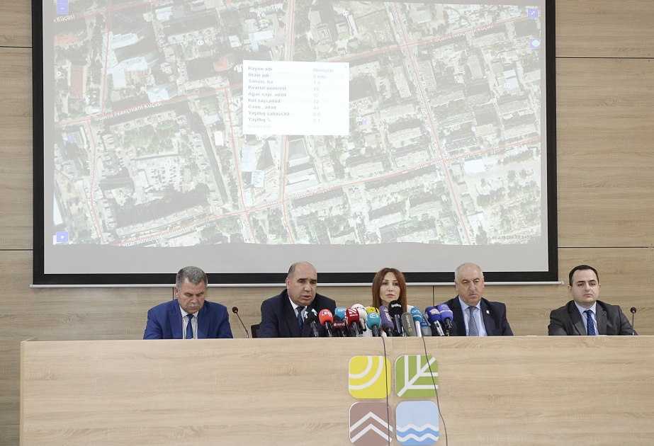 En Azerbaiyán se está creando una base de datos electrónica sobre el control de los espacios verdes