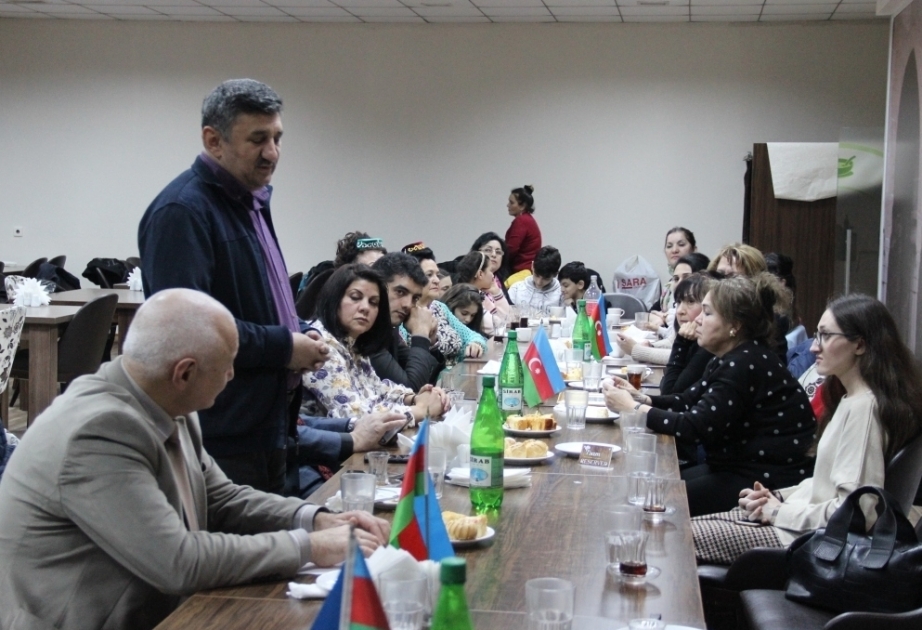 “Tatarıstan” və “Dostluq məşəli” təşkilatları faşizm üzərində Qələbənin 75 illiyi münasibətilə tədbir keçiriblər