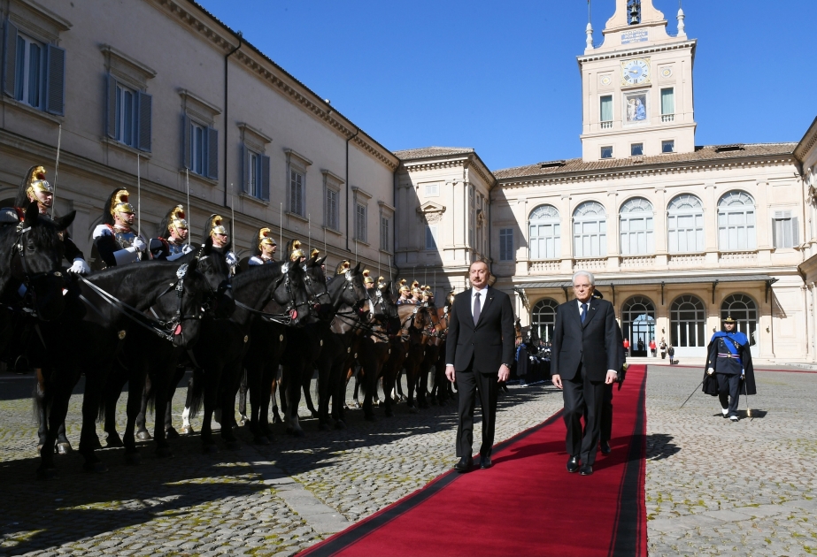 Le président azerbaïdjanais termine sa visite d’Etat en Italie VIDEO