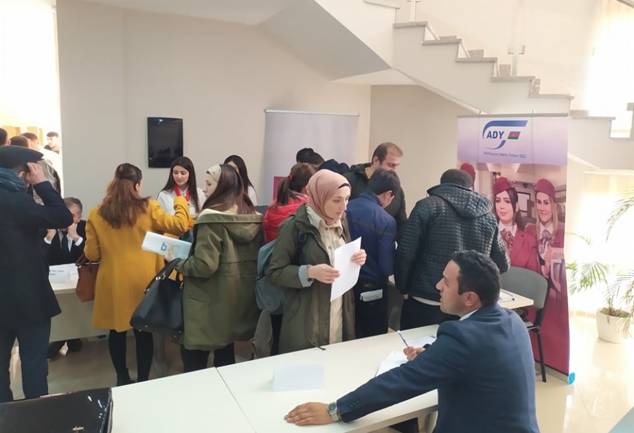 Beynəlxalq Miqrasiya Təşkilatının Azərbaycan nümayəndəliyi Zaqatalada əmək yarmarkası təşkil edib
