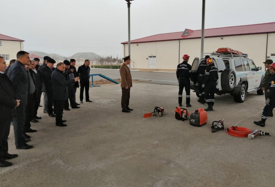 FHN-in Qarabağ Regional Mərkəzində mülki müdafiə kursları təşkil edilib