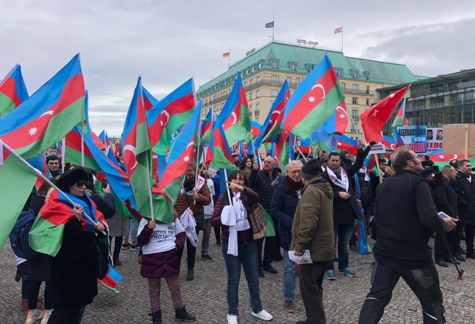 Karabach-Kundgebung in Berlin