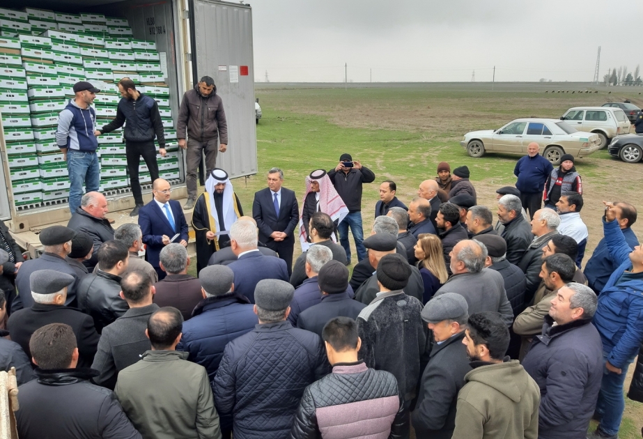 Səudiyyə Ərəbistanı Azərbaycana 60 min kiloqram qurban əti göndərib