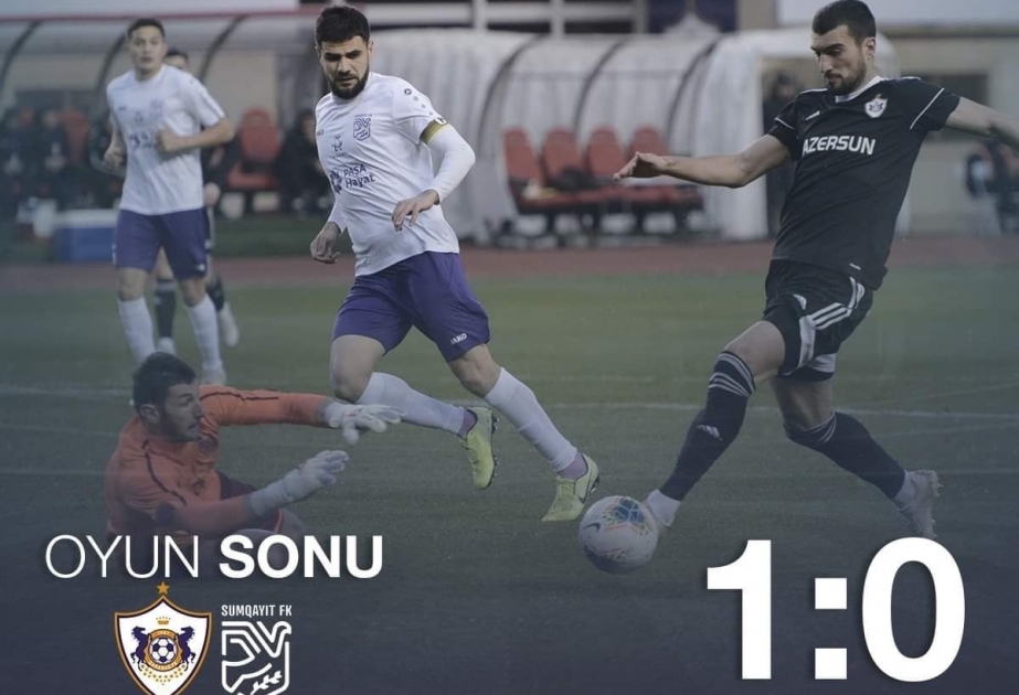 “Qarabağ” klubu “Sumqayıt”a minimal hesabla qalib gəlib