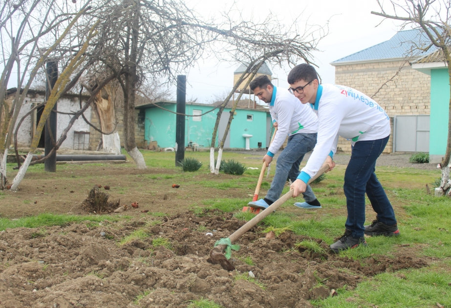Biləsuvar və Goranboy gəncləri növbəti dəfə “Könüllü qonaq” təşəbbüsünə qoşulublar