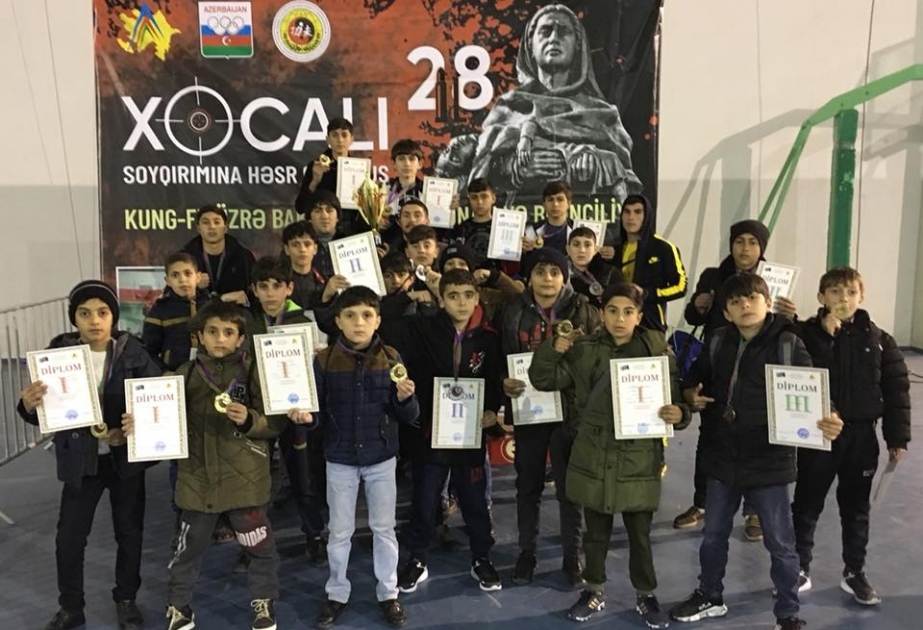 Xocalı soyqırımı qurbanlarının xatirəsinə həsr edilən kunq-fu üzrə Bakı çempionatına yekun vurulub