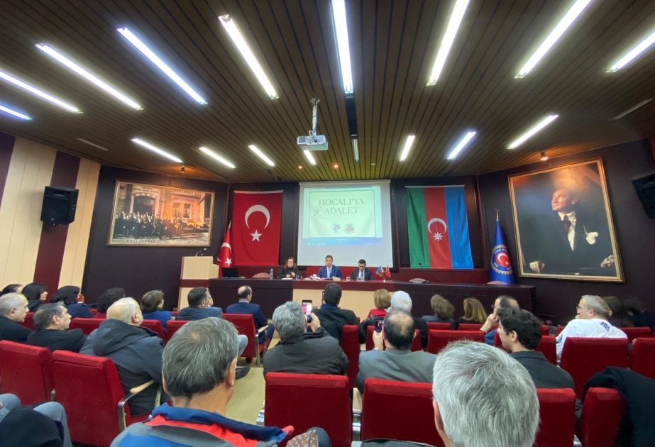 Ankarada “Xocalıya ədalət!” şüarı altında konfrans keçirilib VİDEO