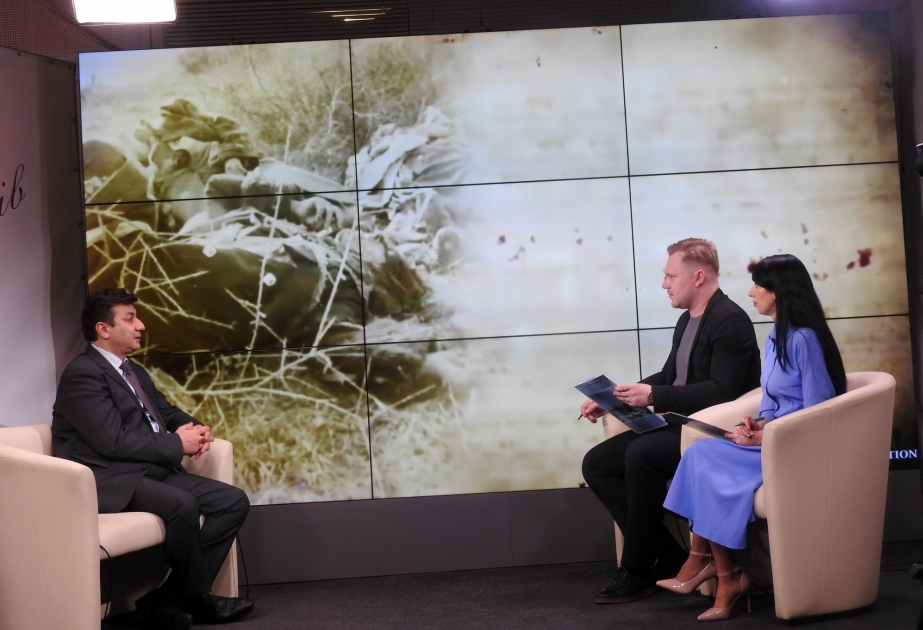 La cobertura sobre el genocidio de Joyalí en la TV ucraniana
