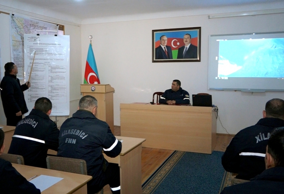 Şərur rayonunda keçirilən taktiki-xüsusi təlimdə qarşıya qoyulmuş məqsədlərə nail olunub