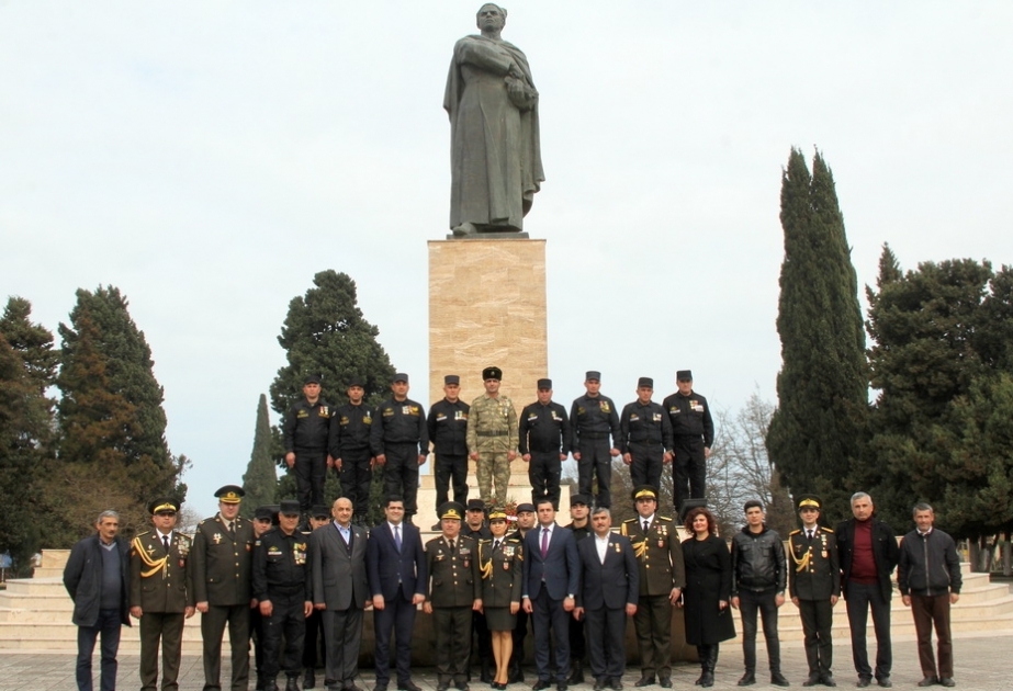 Həzi Aslanovun davamçıları olan Azərbaycan tankçıları görkəmli sərkərdənin ata ocağını ziyarət ediblər