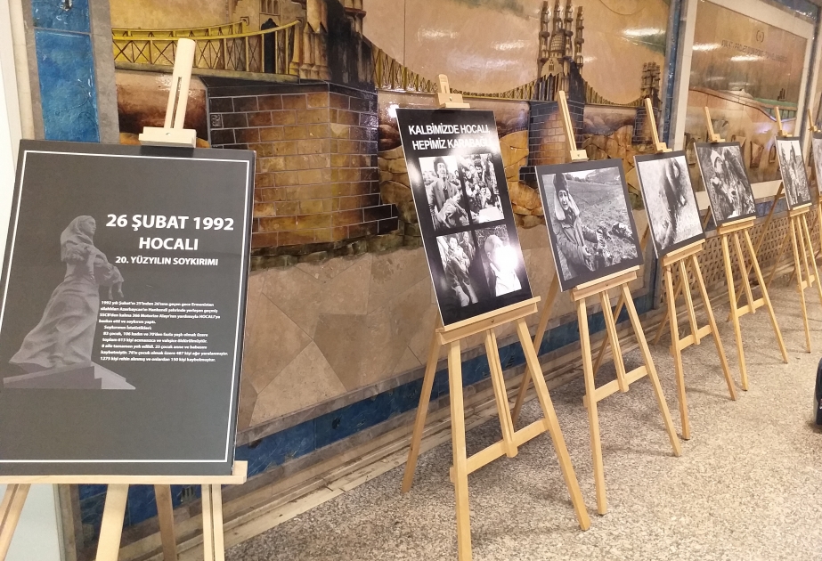 Istanbul: une exposition de photos reflétant le génocide de Khodjaly