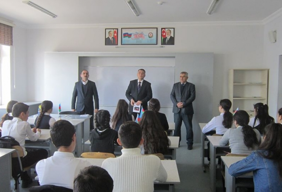 Kürdəmirin ümumtəhsil məktəblərində Xocalı soyqırımının 28-ci ildönümü ilə əlaqədar anım mərasimləri keçirilir