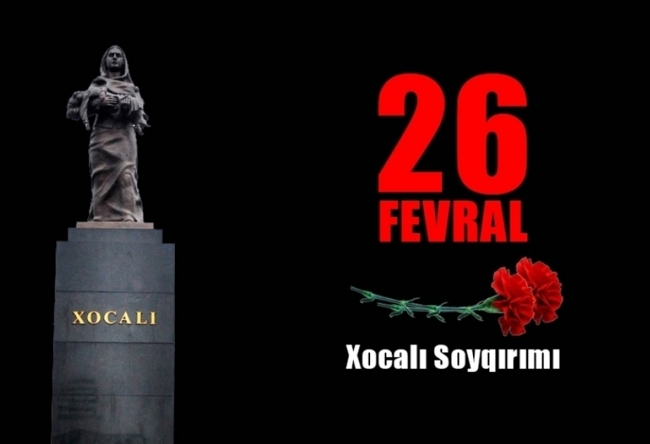 La comunidad azerbaiyana de Nagorno-Karabaj emitió una declaración sobre el 28º aniversario del genocidio de Joyalí