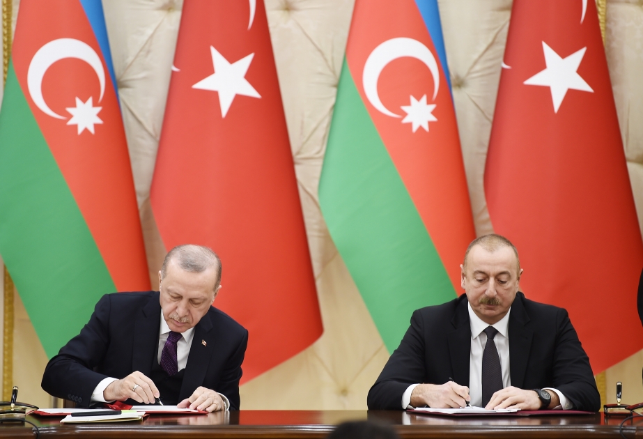Azerbaijan, Turkey signed bilateral documents VIDEO