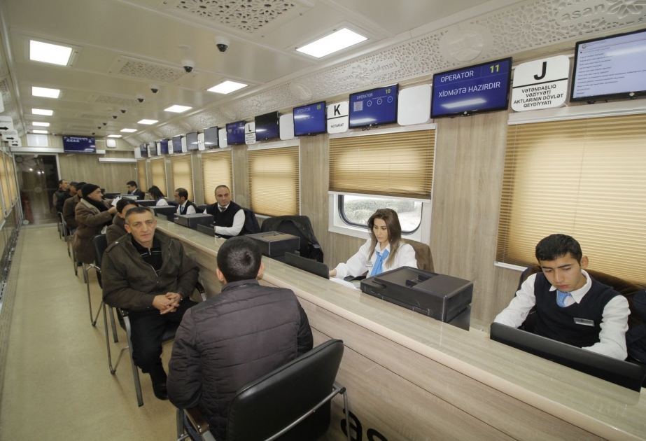 Səyyar “ASAN qatar” Qazaxda 3500-ə yaxın sakinə xidmət göstərib