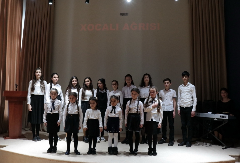 “Xocalı ağrısı” tədbirində soyqırımı gecəsində baş verənlər xatırlanıb