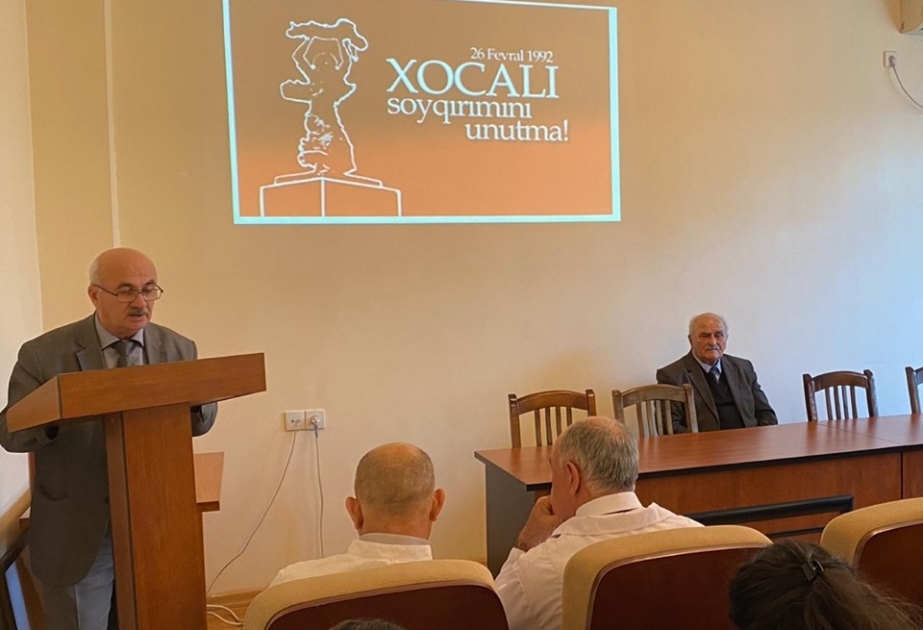 Xocalı soyqırımı bəşər tarixində qanlı səhifədir