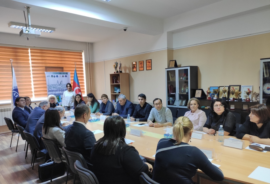Azərbaycan Turizm və Menecment Universitetində beynəlxalq onlayn dəyirmi masa təşkil olunub