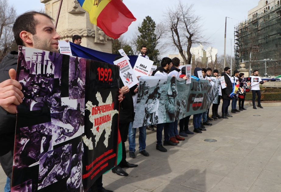 Une marche en mémoire du génocide de Khodjaly en Moldavie