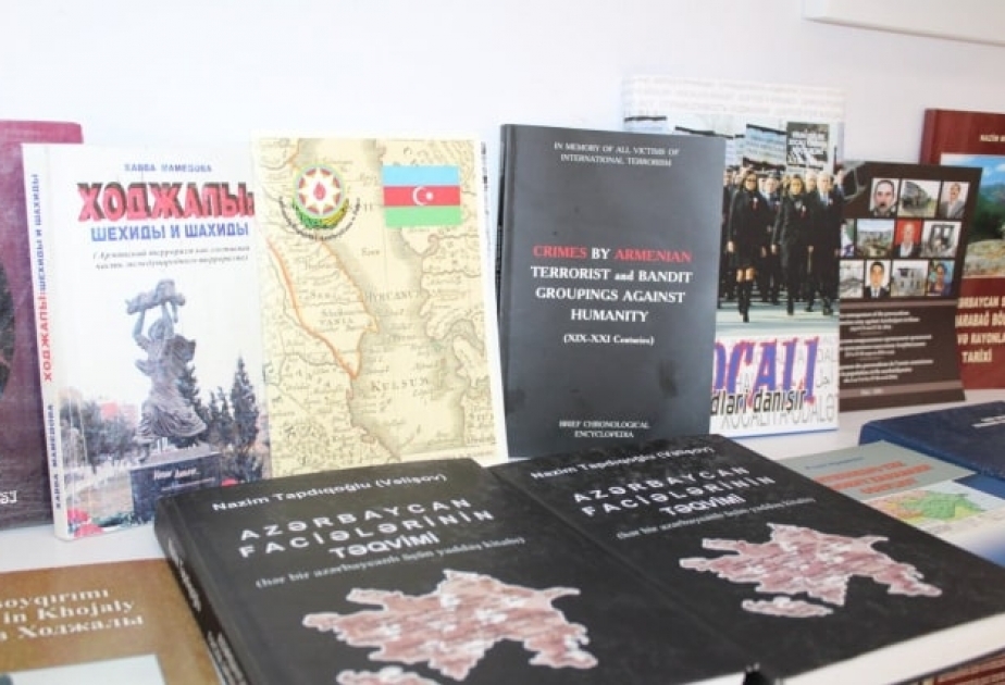 Mərkəzi Elmi Kitabxanada Xocalı soyqırımının 28-ci ildönümü ilə bağlı sərgi açılıb