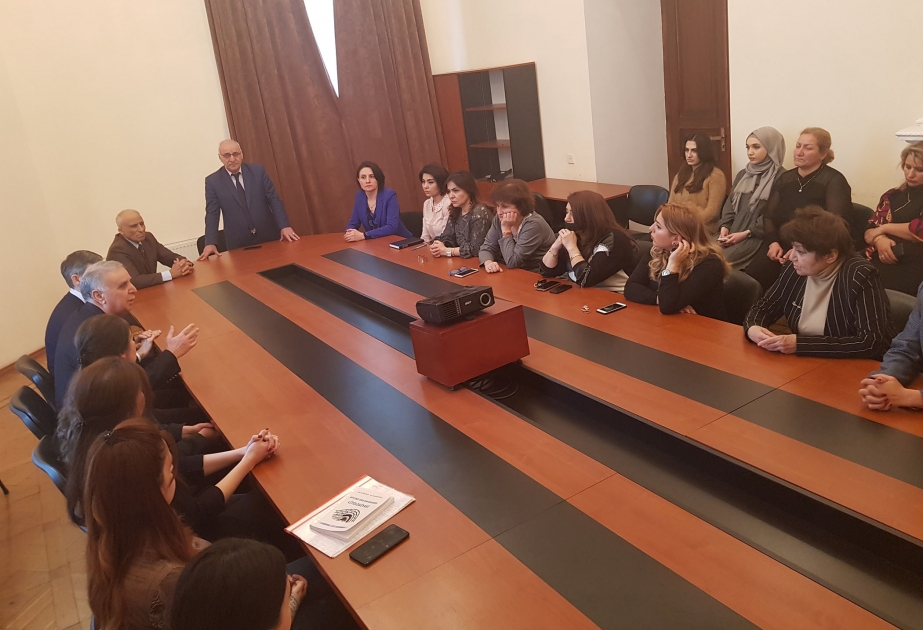 Neft və Qaz İnstitutunda aksiya: Xocalılıları tanıyaq