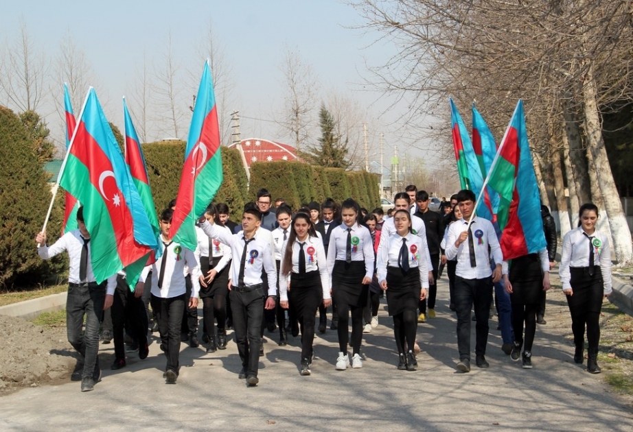 Yeni Xocavənd qəsəbəsində şəhidlərin xatirəsi silsilə tədbirlərlə yad edilib