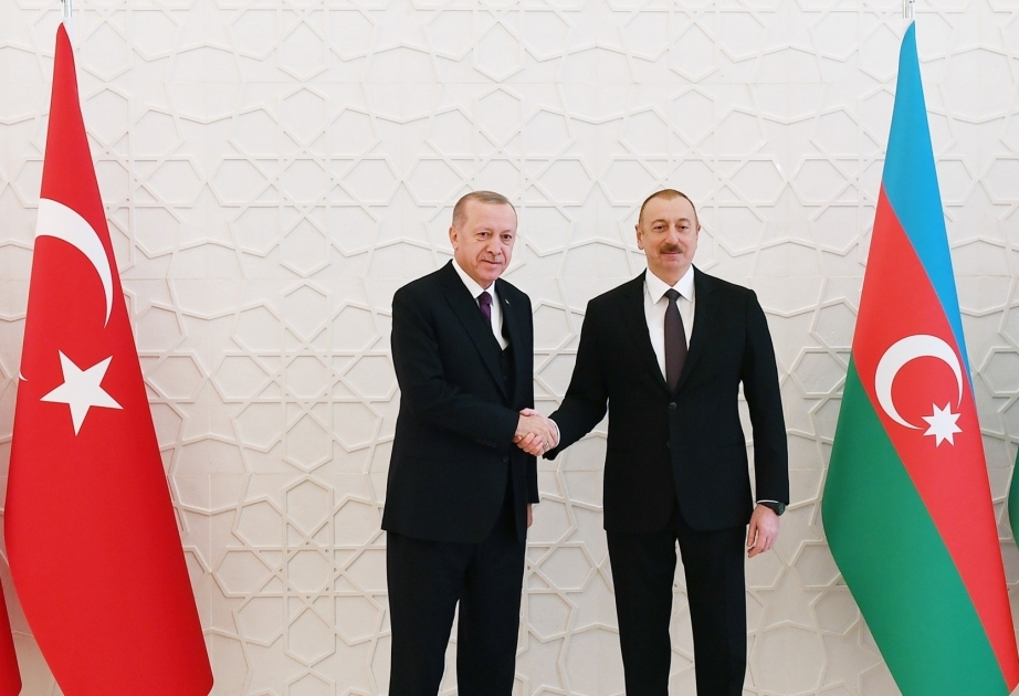 Präsident Ilham Aliyev telefoniert mit Präsident Recep Tayyip Erdogan
