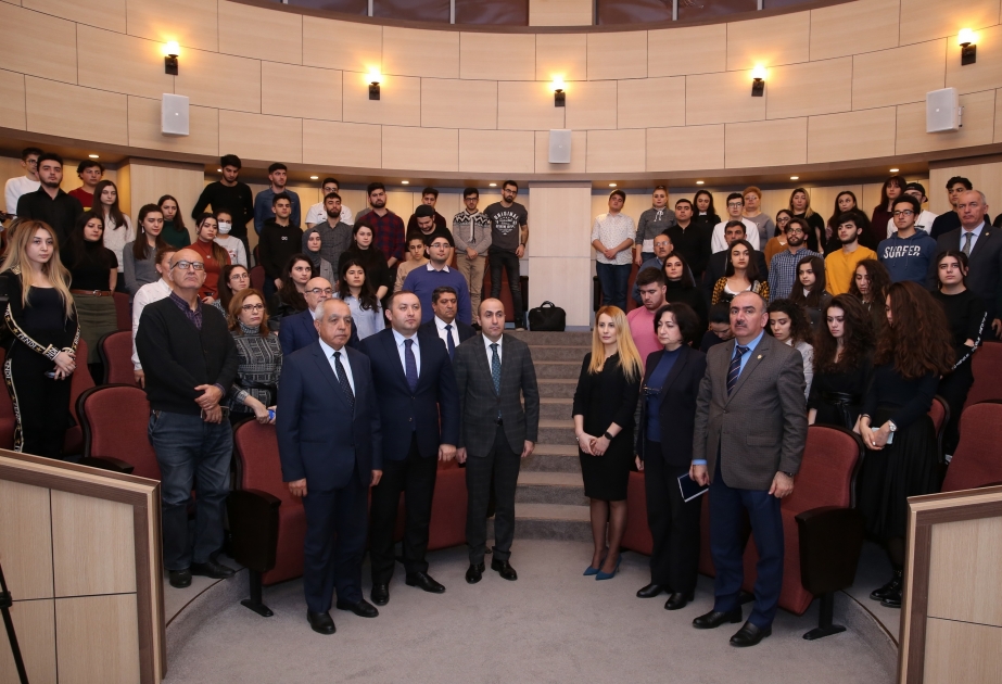 В Бакинской высшей школе нефти состоялось мероприятие, посвященное годовщине Ходжалинского геноцида