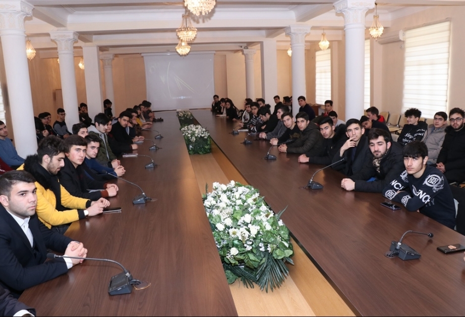 Azərbaycan Texniki Universitetində “Qarabağ əcdadlarımızın mirasıdır” sənədli filmi nümayiş etdirilib