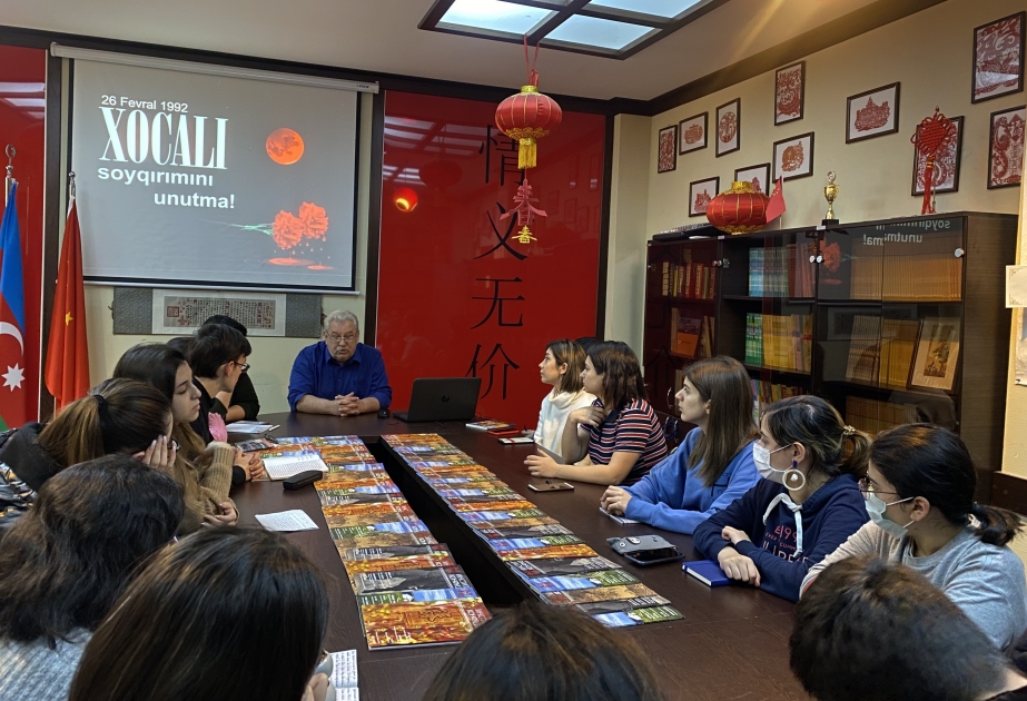 Dokumentarfilm über den Völkermord von Chodschali in chinesischer Fassung präsentiert