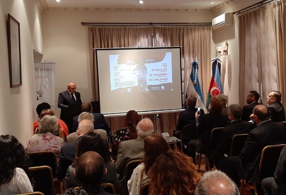 Argentinada Xocalı soyqırımı ilə əlaqədar anım mərasimi keçirilib