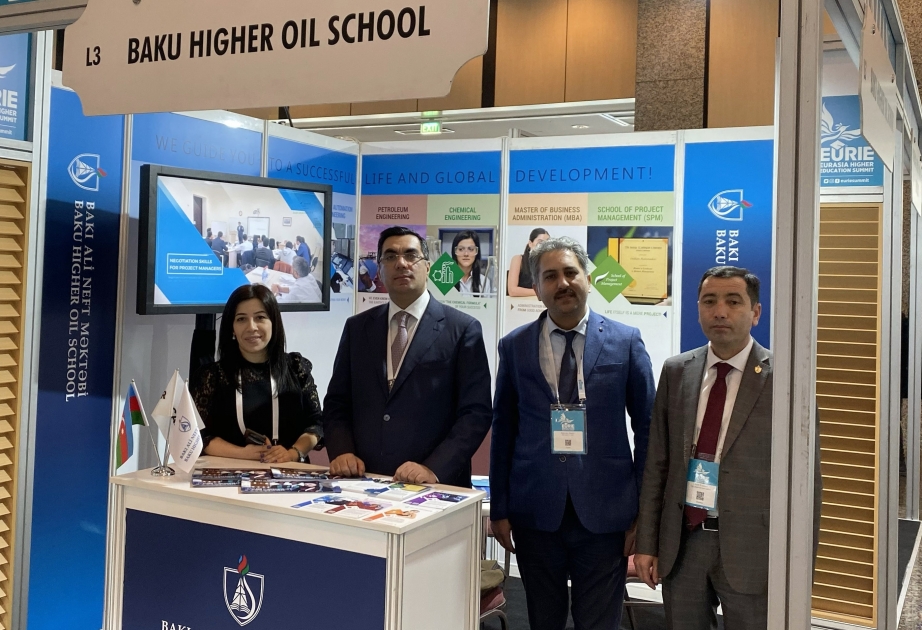 Baku Higher Oil School delegation participates in Eurasia Higher Education Summit