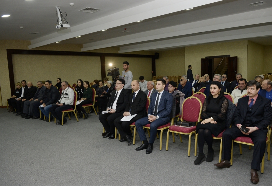 Gözdən Əlillər Cəmiyyətinin hesabat yığıncağı keçirilib