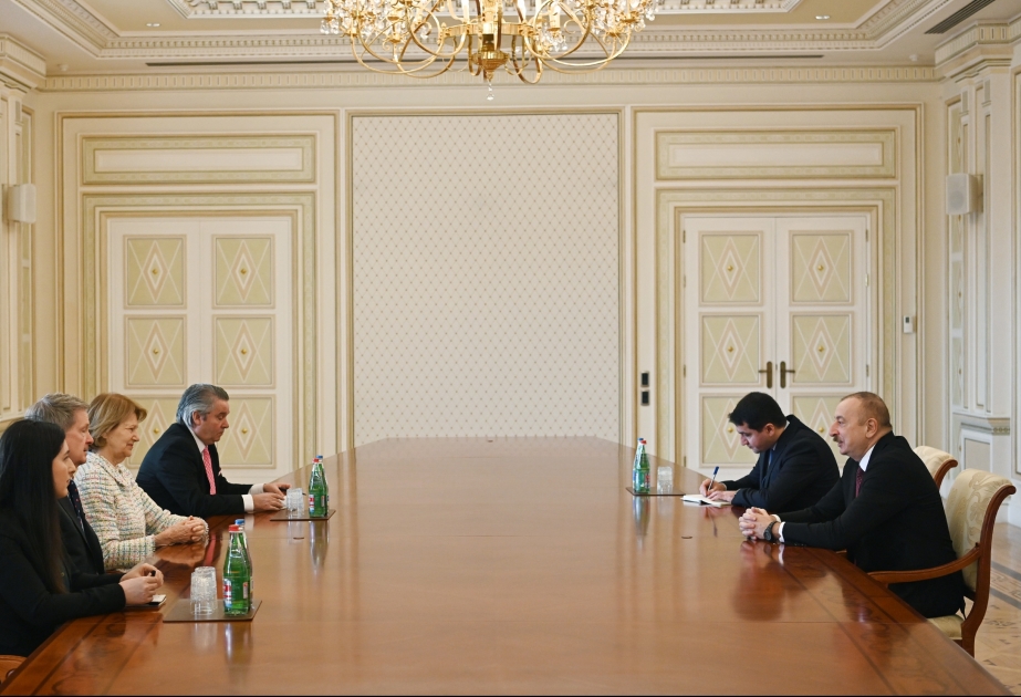 President Ilham Aliyev received delegation led by UK Prime Minister's Trade Envoy to Azerbaijan VIDEO