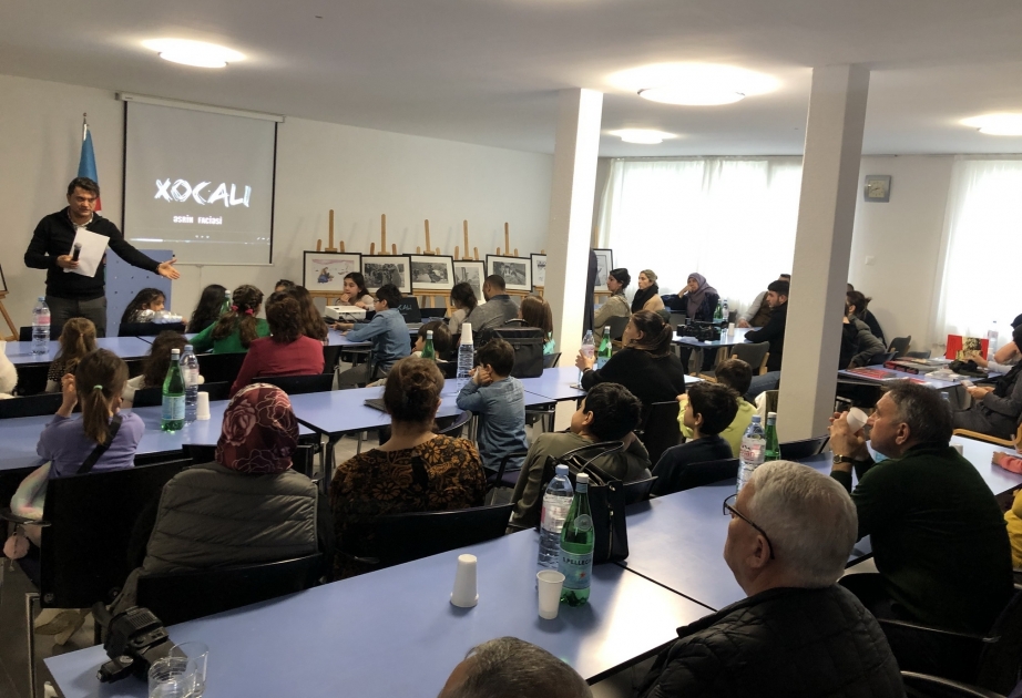 Simulation game on Khojaly tragedy held at “Karabakh” Azerbaijani school in Switzerland